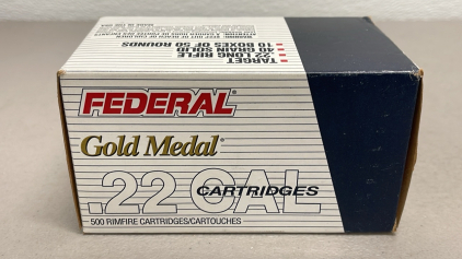 (450) Rounds Of .22 LR .40 Grain Rimfire Ammunition Cartridges