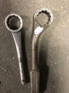 (2) Wrenches