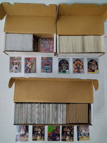 Assorted Collector Basketball Cards Several Hundred