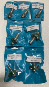 (7) Assorted Sawyer’s Choice Router Bits