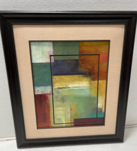 Beautiful Abstract Wall Decor 31”x26”