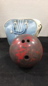 Ebonite Princess 300 Bowling Ball W/Case