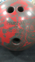 Ebonite Princess 300 Bowling Ball W/Case - 2