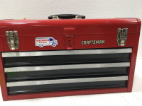 3 Drawer Craftman Tool Box with Assorted Tool - 3