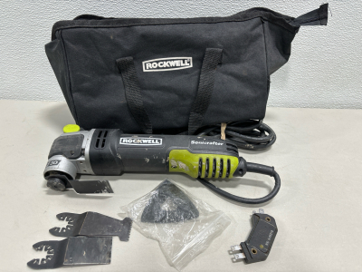 Rockwell Sonicraft Oscillating Tool & Accessories