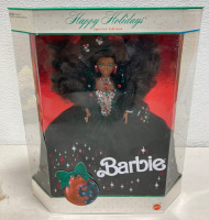 (1) Happy Holidays Barbie 10th Anniversary Doll Special Edition (1) Happy Holidays Barbie Special Edition - 4