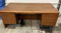 Brown Wooden Desk - 2