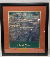 39”x35” Claude Monet Framed Print