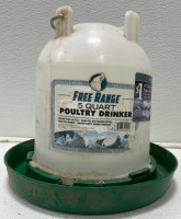 (1) Little Giant Chicken Feeder (1) Feeding Bucket (1) Free Range Poultry Drinker - 2