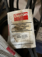 (25) Assorted Fan Belts Dayton & Johnston Supply - 4