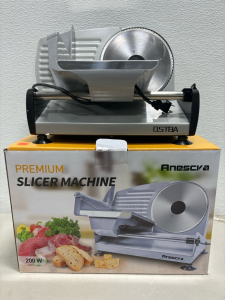 Premium Slicer Machine. Powers On W/ Fully Functional Thickness Aduster