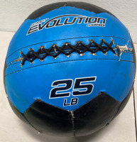 (2) Ultra Fit Evolution 25lbs medicine balls - 2