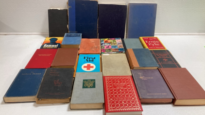 (24) Assorted Vintage and Antique Books