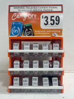 Carry On! and Rogue Nicotine Pouch Display Stands - 2