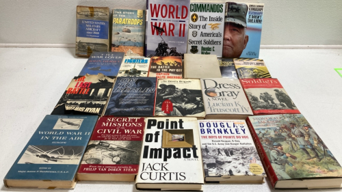 (21) Assorted Military Books