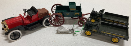 (5) John Deere Collectible Figures