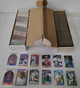 1989 Sports Cards Mostly Baseball But Also Has Some Football And Basketball Cards Mixed In