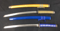 (4) Ornamental Katana Swords - 3