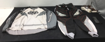 Fox Size 30 Race Pant, Style 303, Troy Lee Designs Jersey, Large & More