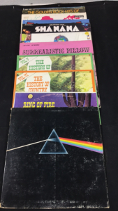 Collection Of Jacketed Records, Featuring Pink Floyd Dark Side Of The Moon