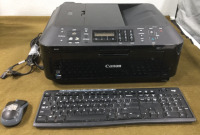 Cannon PIXMA MX410 Printer & Logitech Wireless Keyboard & Mouse