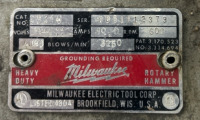 Milwaukee Rotary Hammer W/ Bits - 2