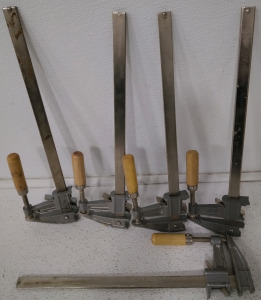 (5) 12" Clamps