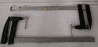 (2) Wisdom 24" Heavy Duty Bar Clamps