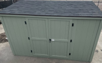 Shed! 6’ X 12’ Lean To Shed, Double Doors, Painted, w/ 30 Year Shingles & Door Locks w/ Key - 9