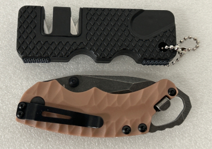 Kershaw Folding Knife And Blade Sharpener