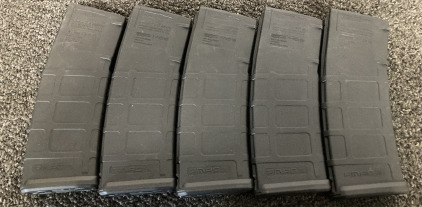 (5) Pmag Gen M2 30 Round Magazines