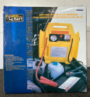 New Power Pro Raft Jump Start With 260 PSI Air Compressor (Works) And Car Duster - 3