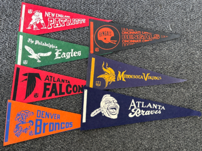 Vintage NFL Pennants