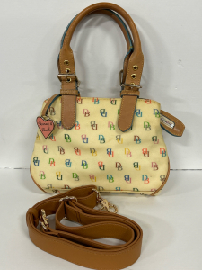 Downey & Bourke Hand Bag With Key Clip Ans Shoulder Strap