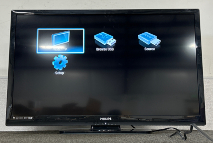 Philips 39" LED Tv. Powers On