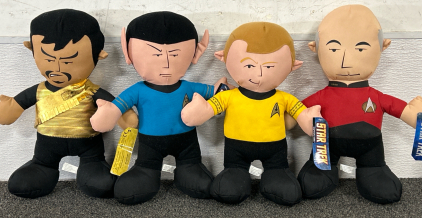 Collectible Star Trek Plushies (4)