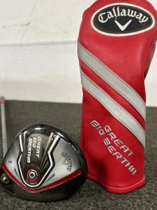 Callaway Great Big Bertha 3” Driver With Club Cover