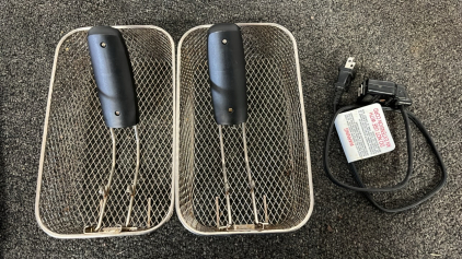 Presto ProFry W/ Power Cord And (2) Fry Baskests