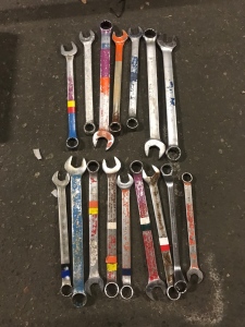 (16) Different Wrenches