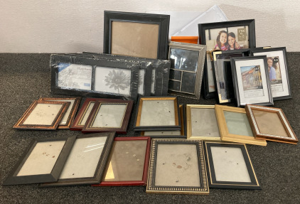 (24) New And Used Photo Frames