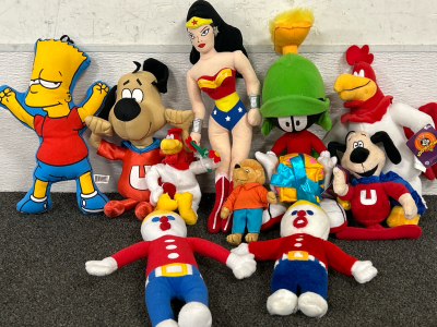 Collectible Plushies From Looney Toons, Simpsons, Wonder Woman And More