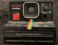 Polaroid Land Camera Time Zero OneStep with 3 Flash Bars, Kodak Instant Camera, and Argus Seventy-Five Camera - 4