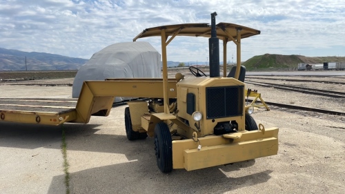 Yard Tug and Trailer