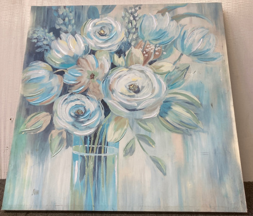 (1) Large Flower Painting