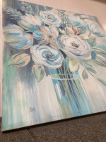 (1) Large Flower Painting - 2