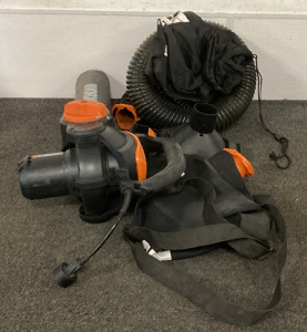 Worx Trivac With Bag, GutterPro, and Vacuum Adapter (Works!)