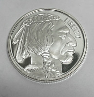 Buffalo One Troy Ounce .999 Fine Silver Bullion Round