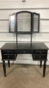 Black Vanity Desk