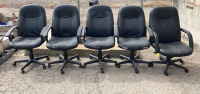 (5) Office Chairs