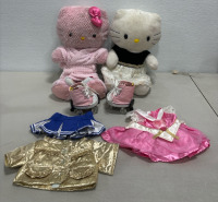 (2) Hello kitty Stuffed Animals